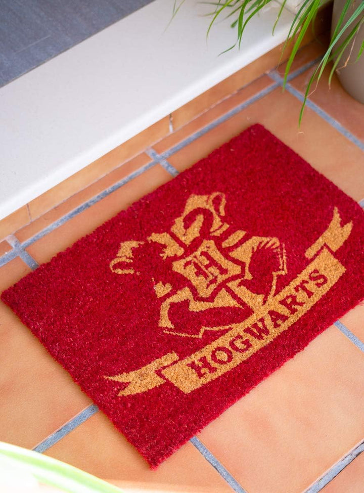 Grupo Erik Official Harry Potter Hogwarts Door Mat - 15.7 x 23.6 Inches /Indoor Door Mat & Outdoor Door Mat