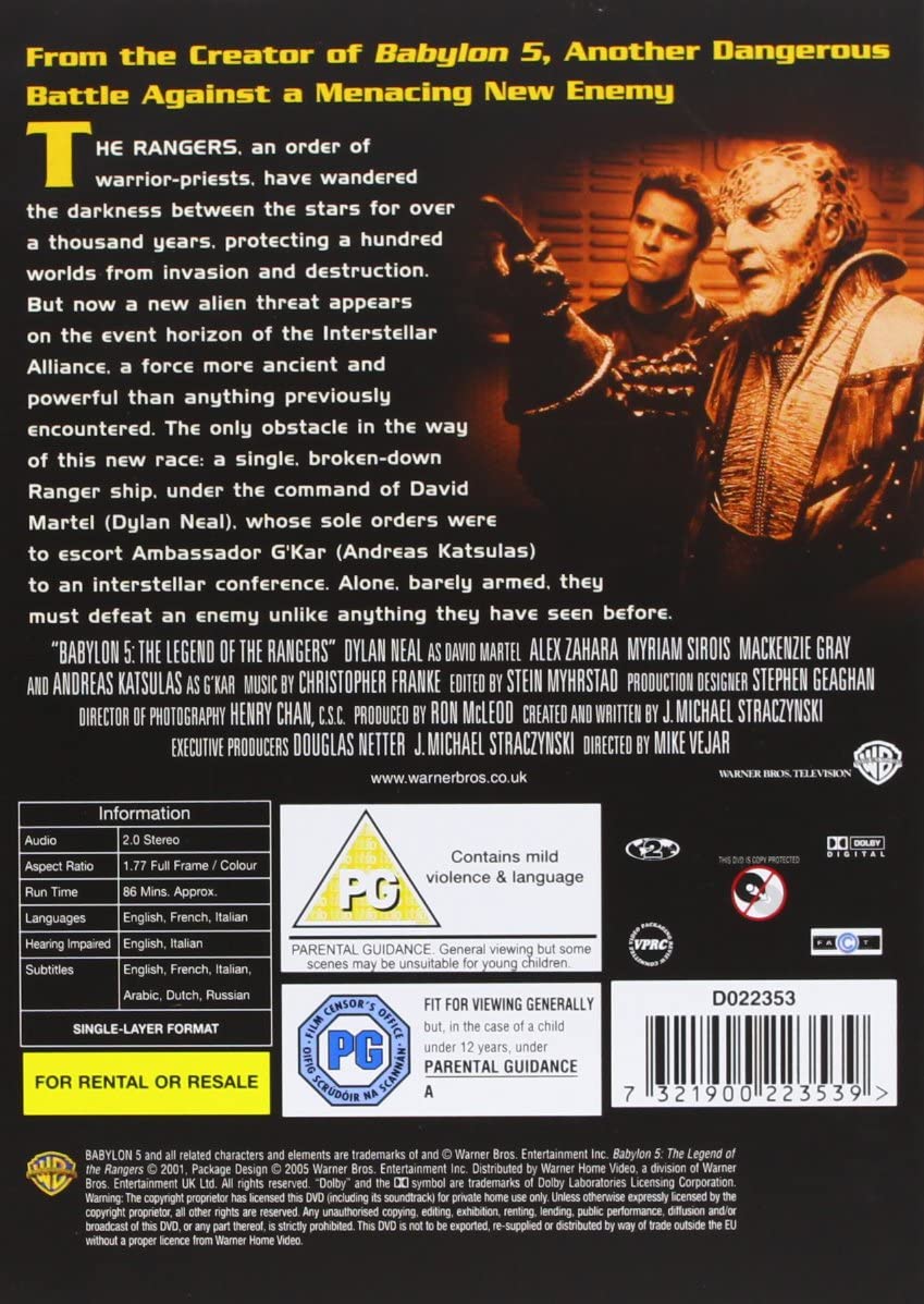 Babylon 5: The Complete Collection + The Lost Tales [DVD] 8