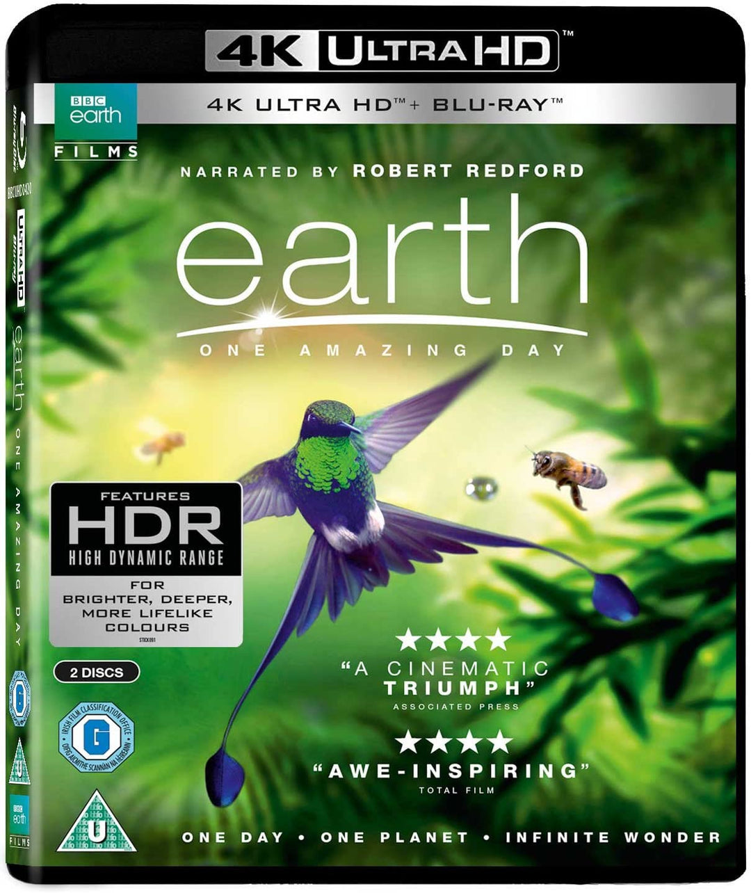 Earth – One Amazing Day – Dokumentarfilm/Familie [Blu-ray]