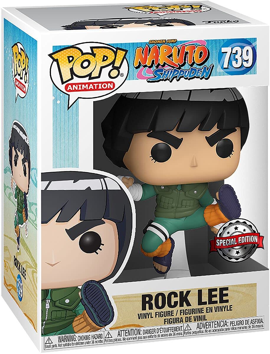 Naruto Shippuden Rock Lee Exclusif Funko 47578 Pop! Vinyle #739