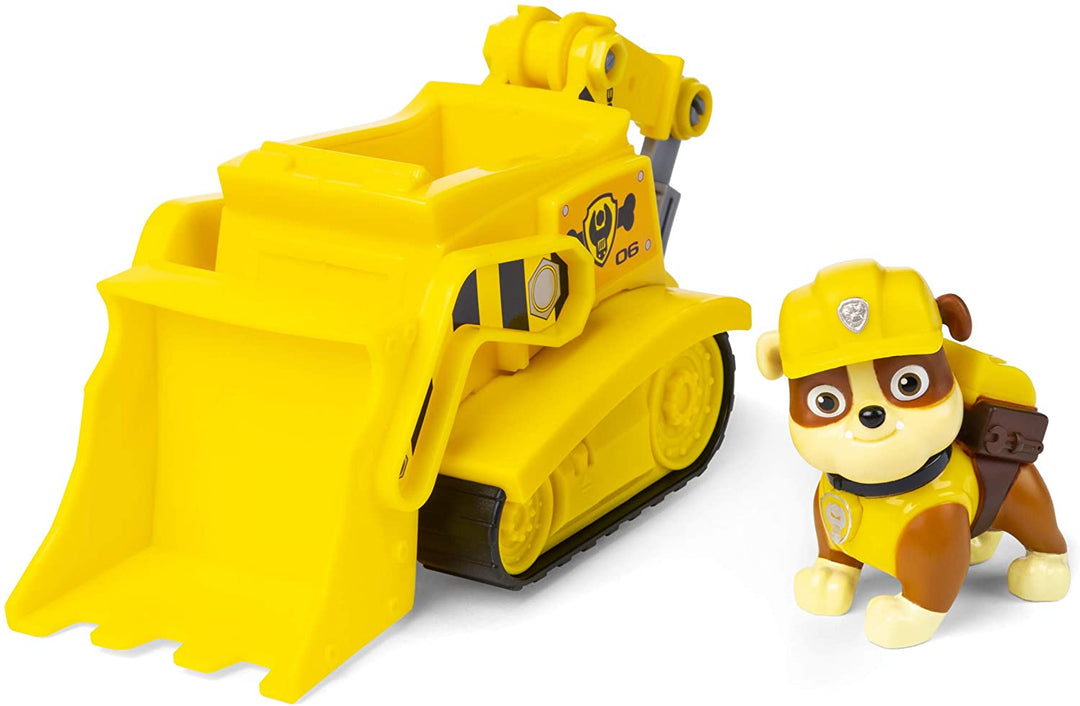 Paw Patrol 6054435 Véhicule Bulldozer à décombres avec figurine à collectionner