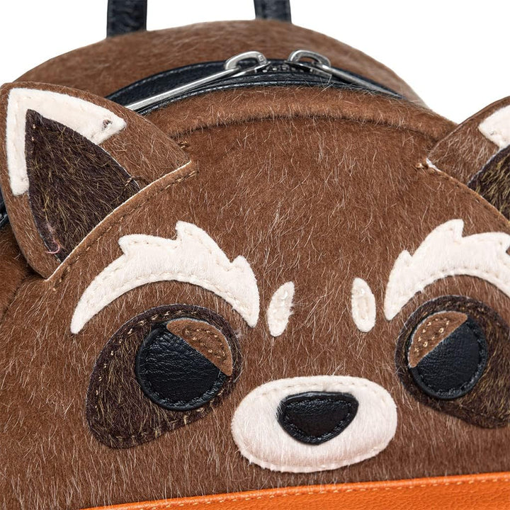 Loungefly Rocket Raccoon Guardians Of The Galaxy Costume Cosplay Mini Backpack