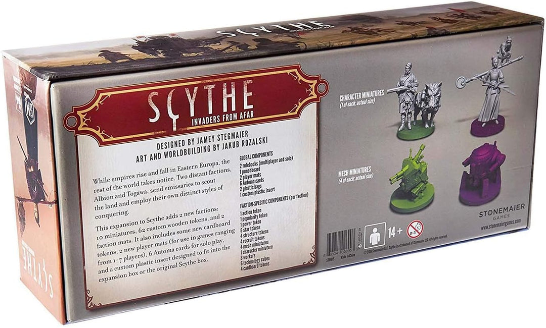 Stonemaier Games STM615 Scythe Expansion: Invaders from Afar