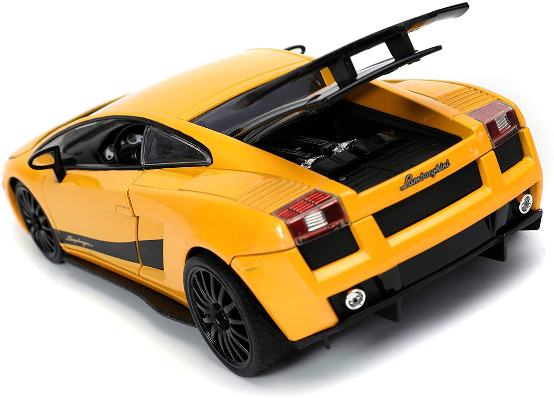 Jada 253203067 Fast & Furious Lamborghini Gallardo 1:24 Scale DIE-CAST Replica CAR, Yellow