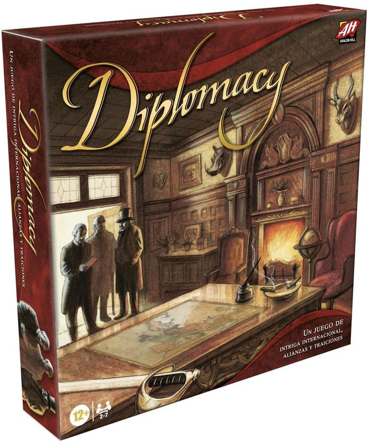 Avalon Hill Diplomacy Board Game, Multicoloured