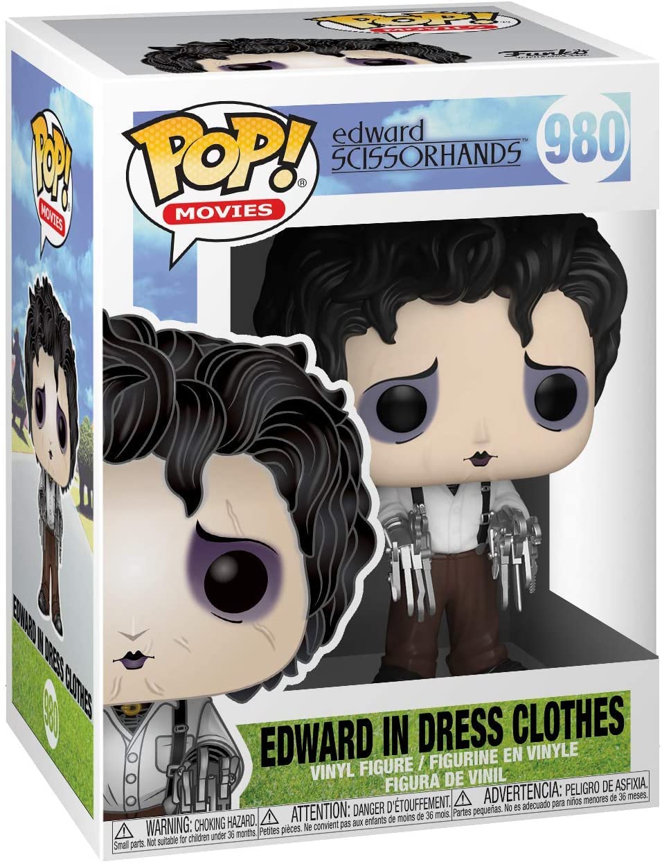 Edward mit den Scherenhänden Edward in Festkleidung Funko 49698 Pop! Vinyl #980