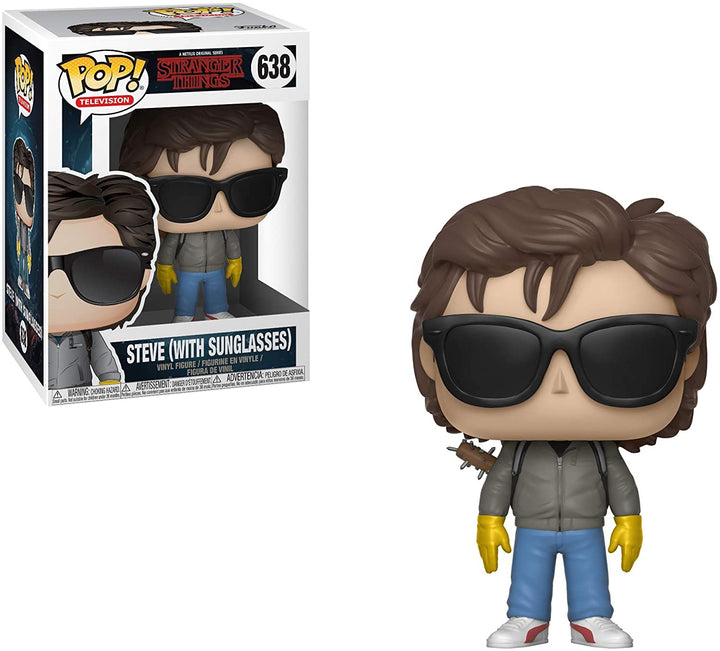 Eine Netflix-Originalserie Stranger Things Steve mit Sonnenbrille Funko 30877 Pop! Vinyl #638