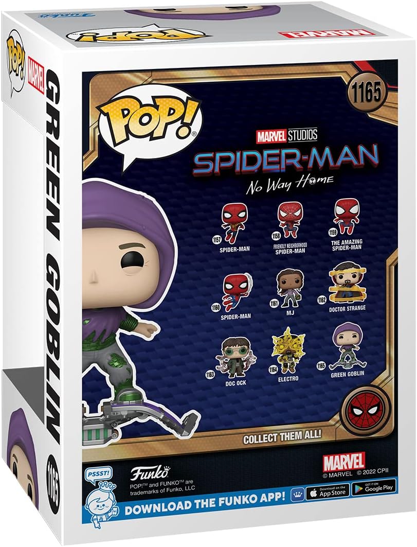 Funko POP Marvel: Spider Man: No Way Home S3 – Grüner Kobold