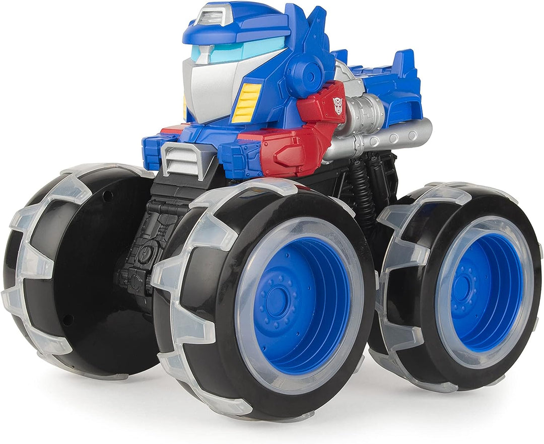 John Deere Kids TOMY Transformers Optimus Prime Monster Treads Lightning Wheels Toy