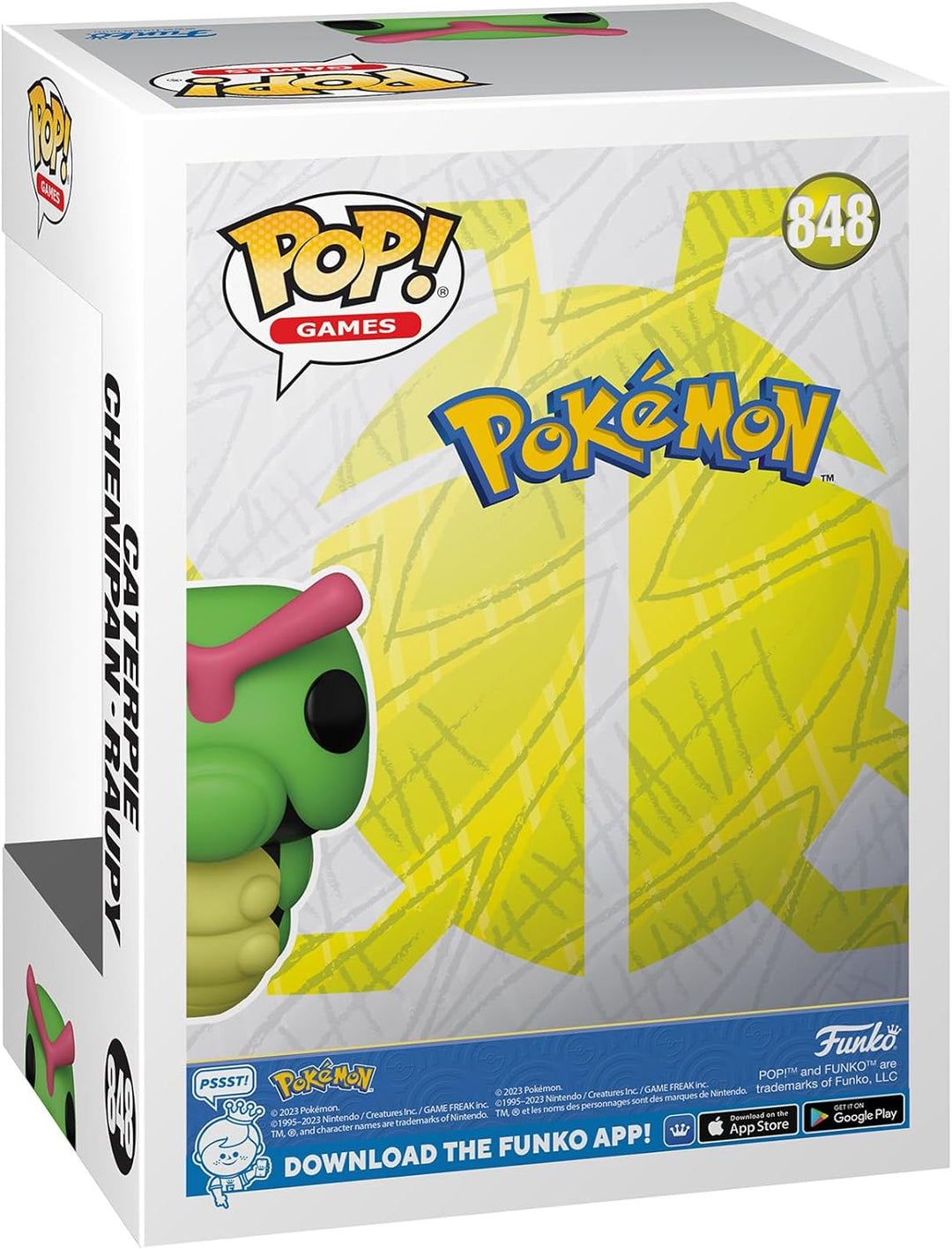 Games: Pokemon - Caterpie Funko 74628 Pop! Vinyl