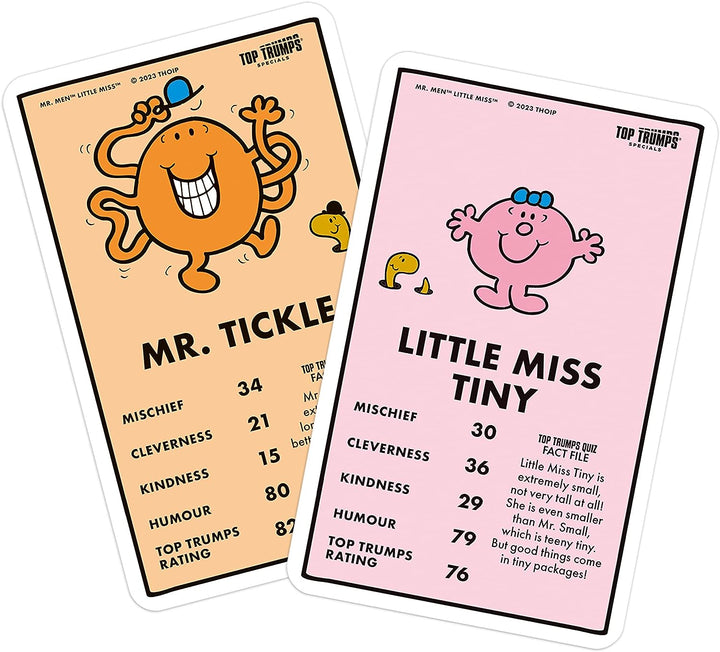 Mr Men & Little Miss Top Trumps Specials Card Game