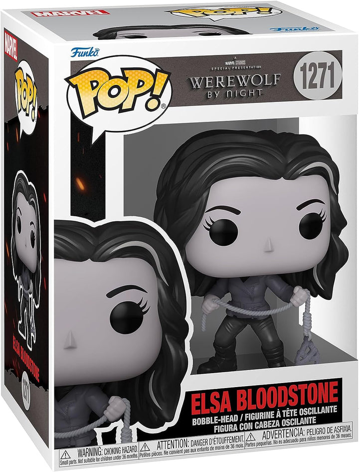 Funko POP! Marvel: Werwolf bei Nacht – Elsa Bloodstone mit Ravensclaw – Werwolf