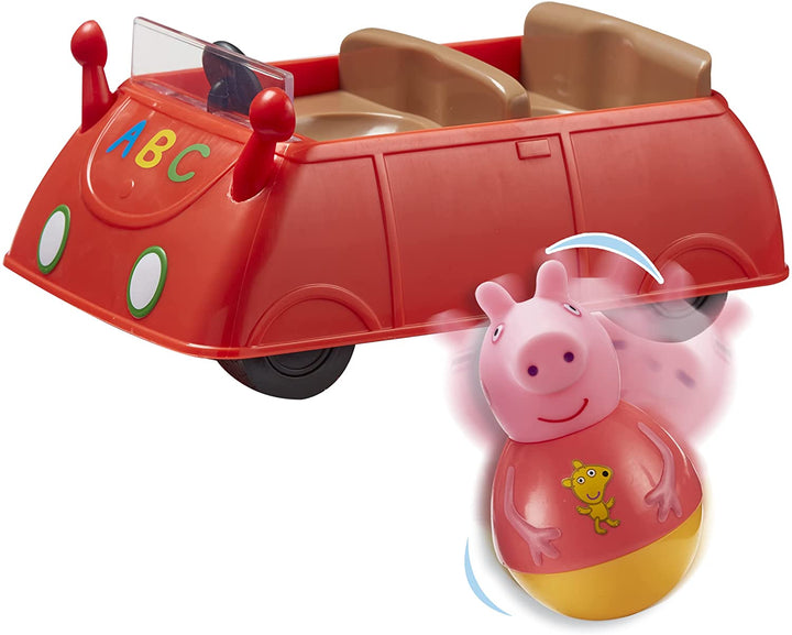 Peppa Pig Weebles Push-Along Wobbly Car