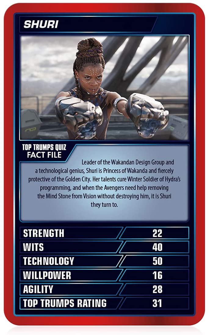 Marvel Cinematic Universe Top Trumps Specials Card Game