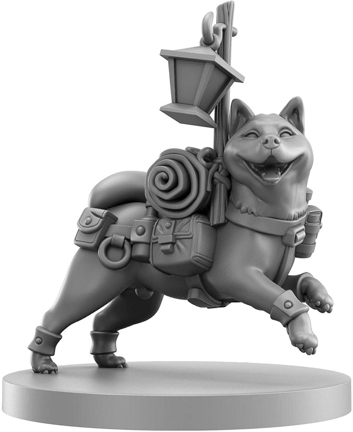 Animal Adventures: Starter Set – Rollenspiel-Tischspiel für Anfänger mit detaillierten RPG-Hunde- und Katzenminiaturen, Spielkarte, Charakterbögen, leicht zu erlernenden Regeln, 5e-Kampagnen-kompatibel