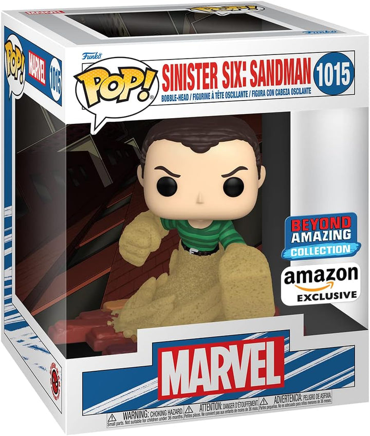Funko 60904 POP Deluxe: Marvel Sinister 6 – Sandman (exklusiv bei Amazon), mehrfarbig