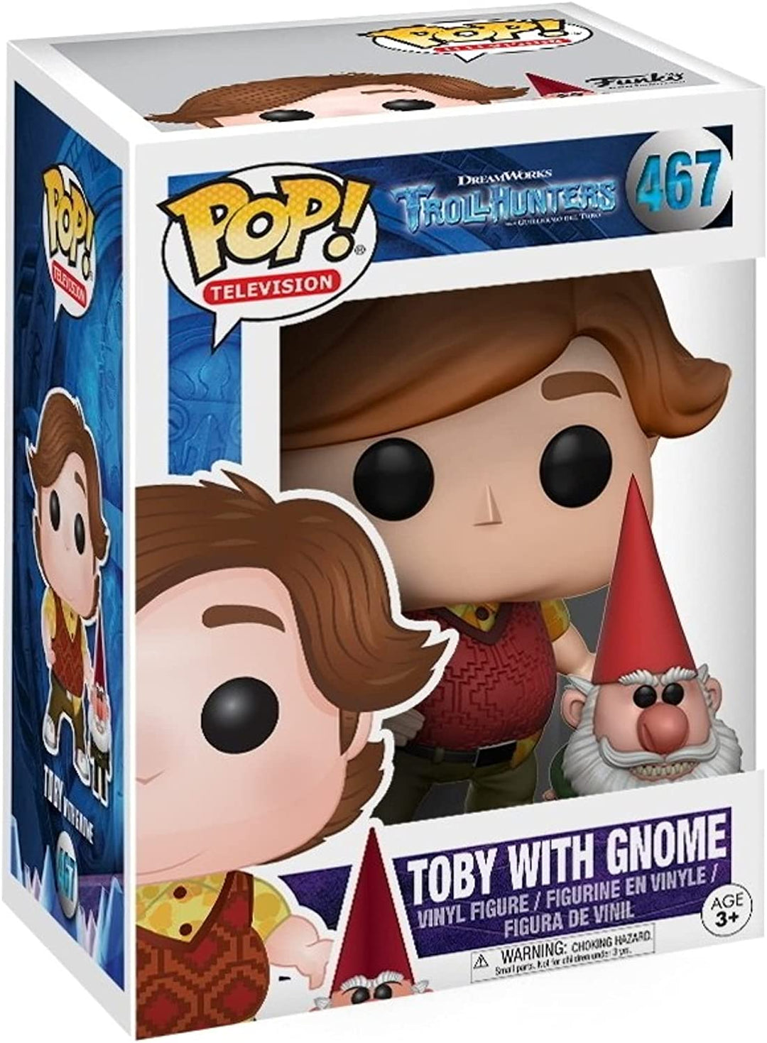 Trollhunters Toby With Gnome Funko 13694 Pop! Vinyl #467