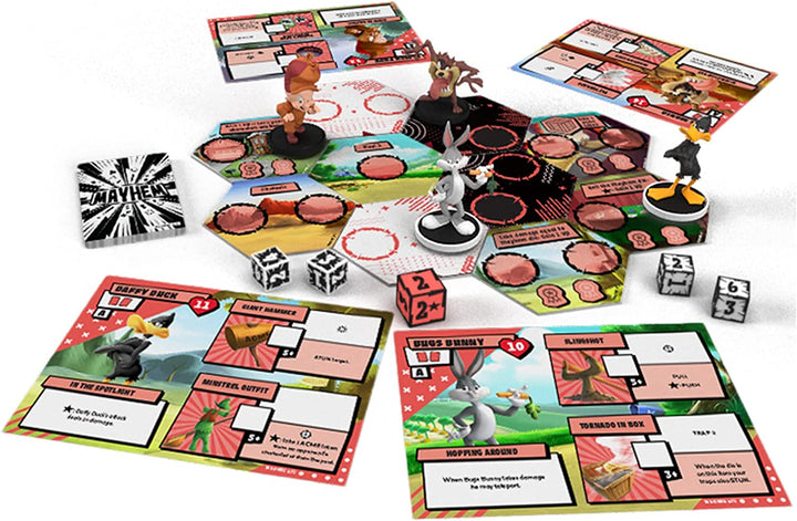 Looney Tunes Mayhem Brettspiel