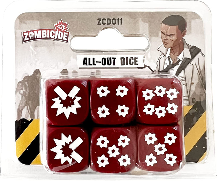 Zombicide 2nd Edition All-Out Dice Pack | Strategy Board Game | Cooperative Game