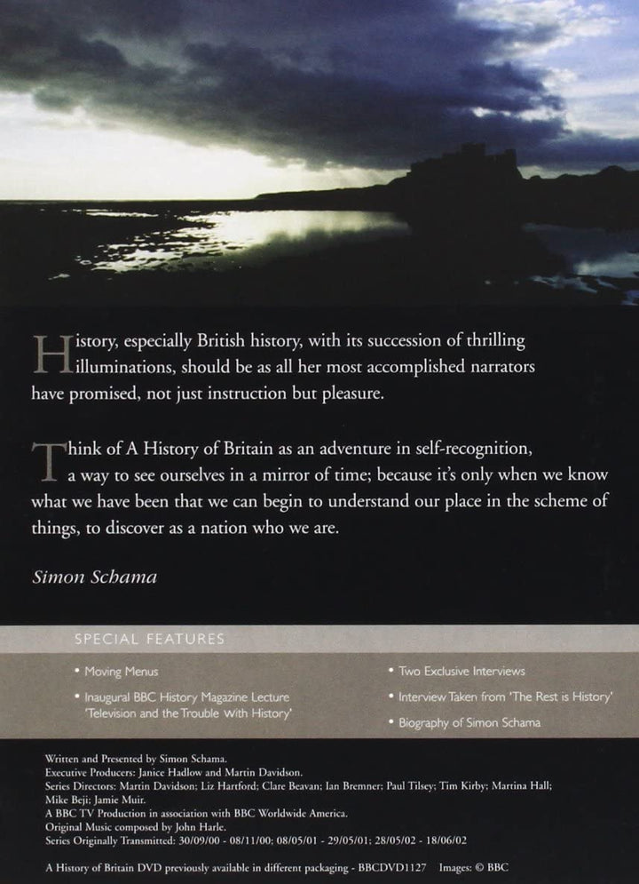 Simon Schama: A History Of Britain - Drama [DVD]