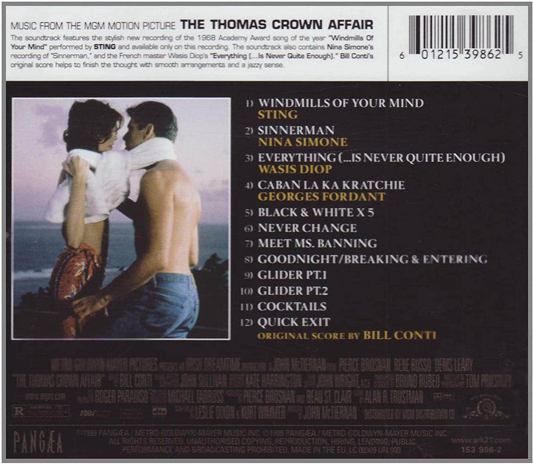 Bill Conti - The Thomas Crown Affair [Audio CD]