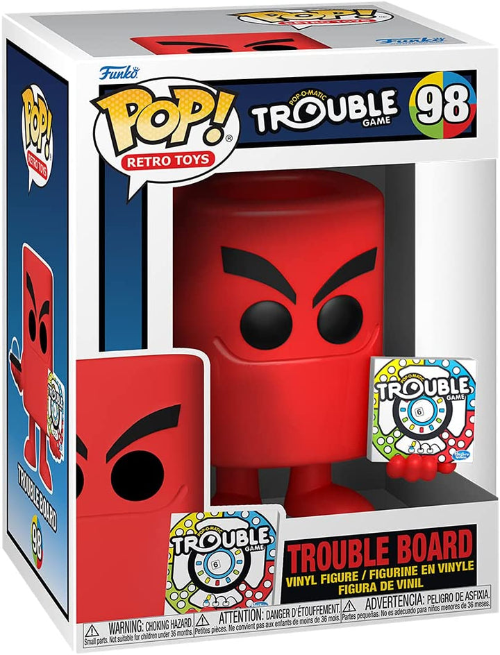 Pop-O-Matic Trouble Game Trouble Board Funko 58614 Pop! Vinyl Nr. 98