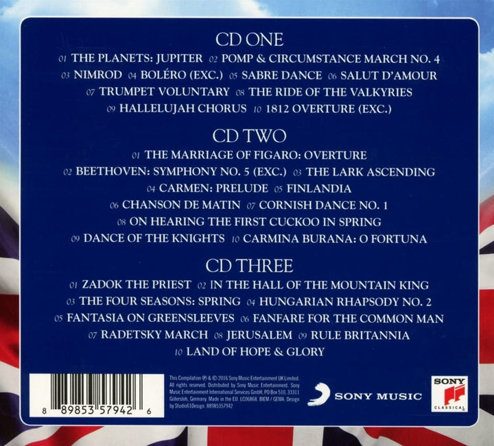 Die letzte Nacht der Proms: Die ultimative Sammlung [Audio-CD]