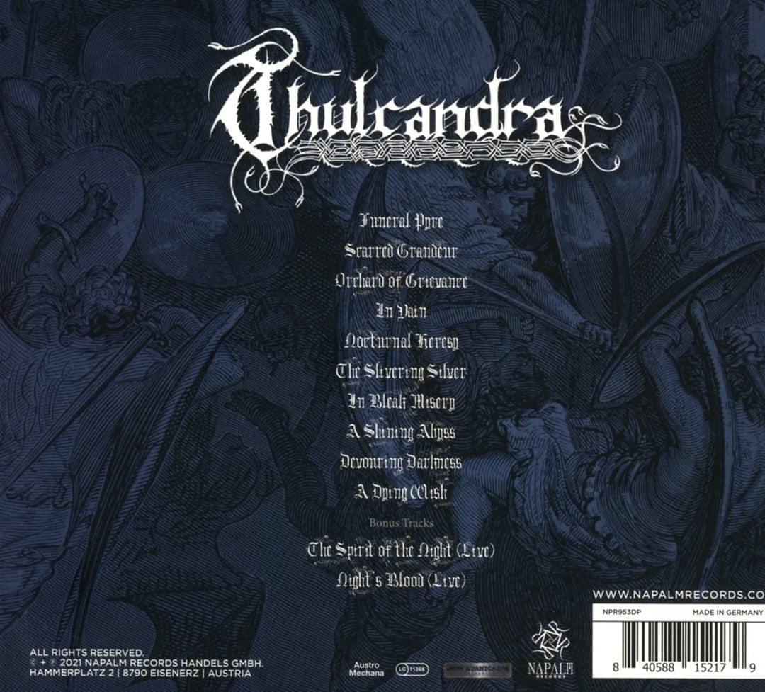 Thulcandra - A Dying Wish [Audio CD]