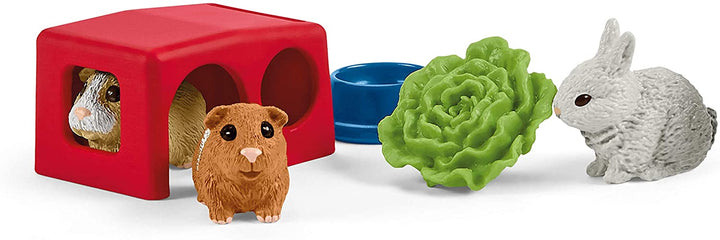 Schleich 42500 Clapier pour lapins et cochons d&#39;Inde Farm World