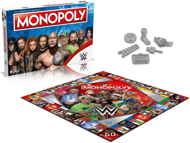 WWE Monopoly Board Game