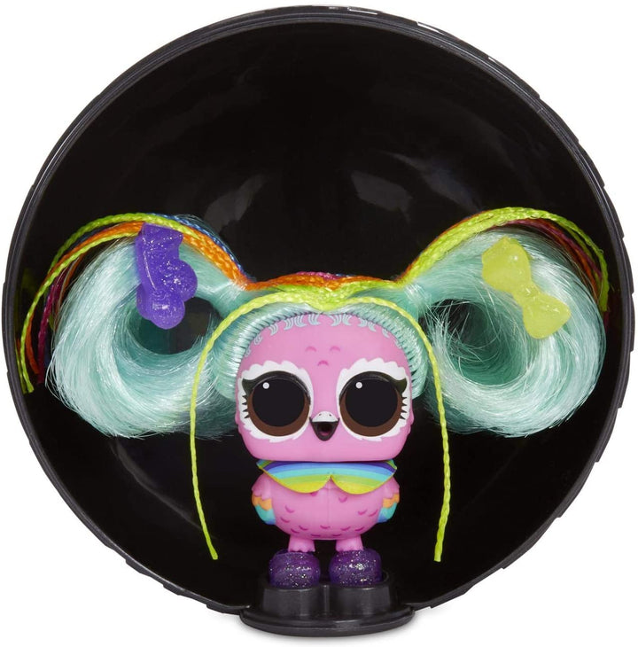 LOL Surprise Lights Pets zum Sammeln – mit 9 Überraschungen, Accessoires und echtem Haar – inklusive Schwarzlicht-Überraschungen