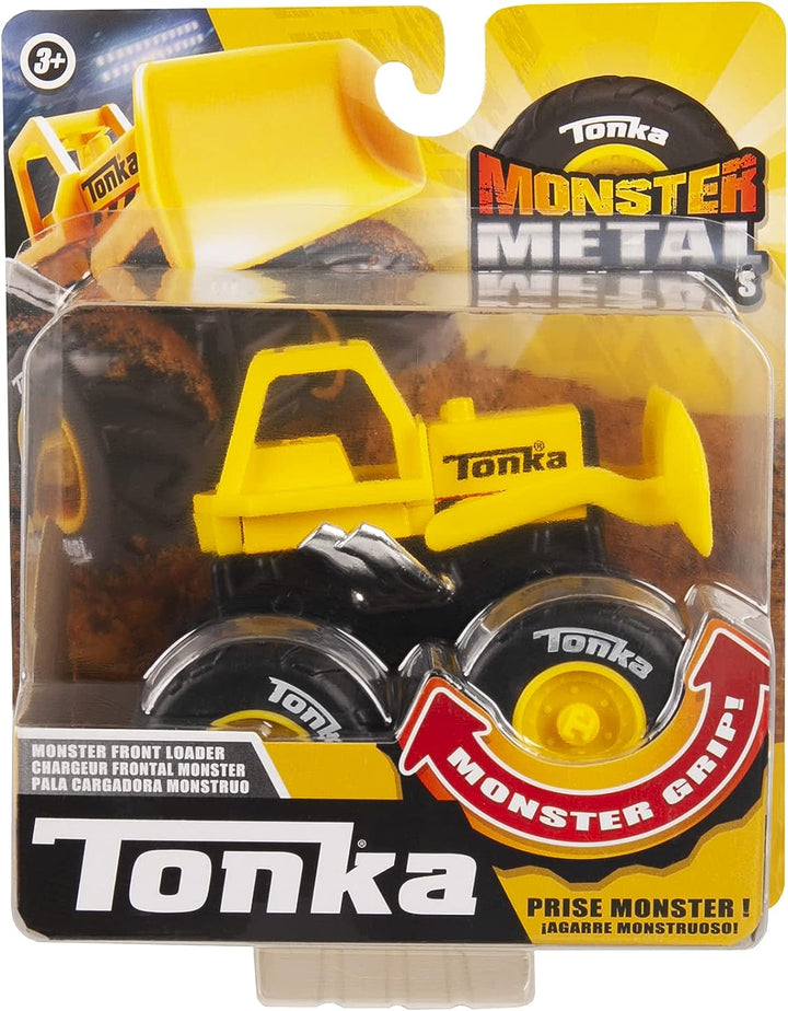 Tonka Monster Metal Movers | Front Loader | Tonka Kids Construction Toys for Boys and Girls, Vehicle Toys for Creative Play