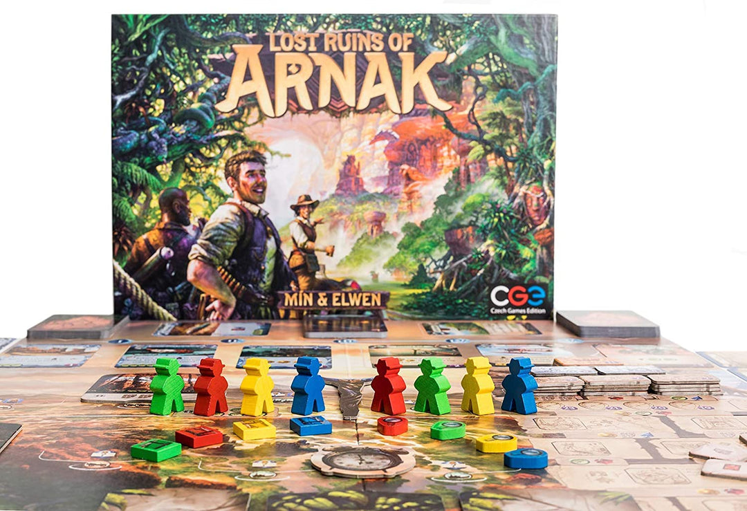 Czech Games Edition | Lost Ruins of Arnak | Board Game | 1 to 4 Players