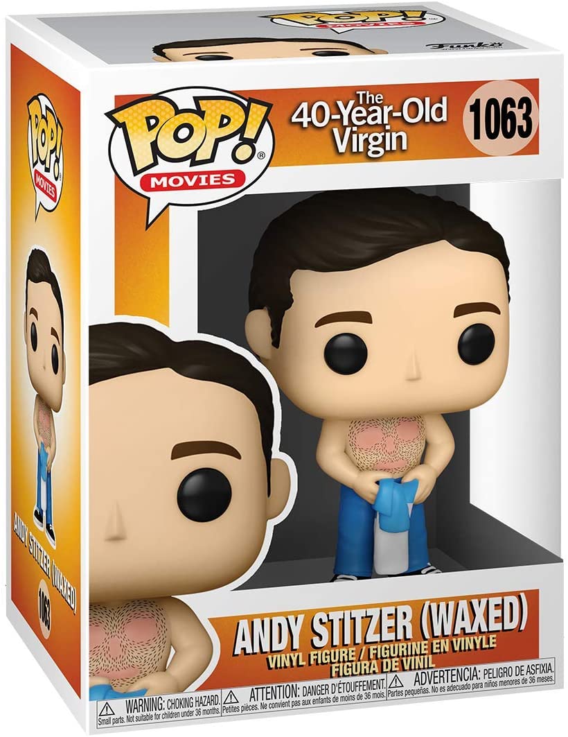 Die 40-jährige Jungfrau Andy Stitzer (gewachst) Funko 49047 Pop! Vinyl Nr. 1063
