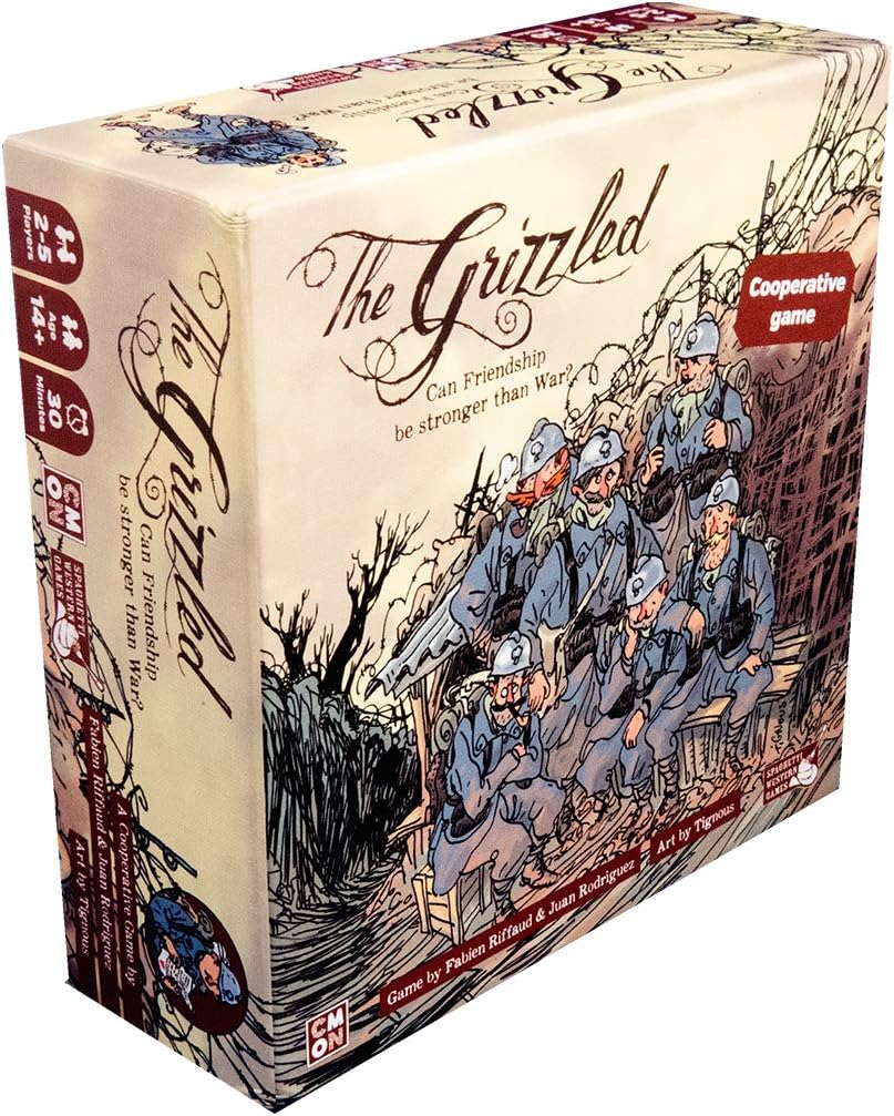 Cool Mini Or Not CMNGRZ0001 Das grizzled Kartenspiel