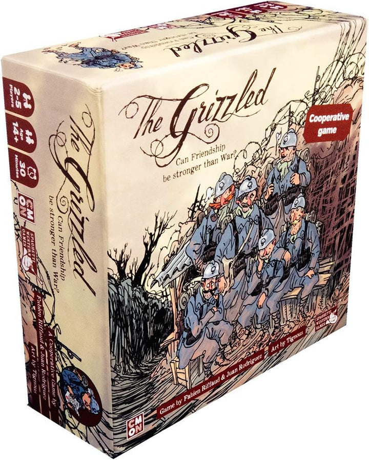 Cool Mini Or Not CMNGRZ0001 Das grizzled Kartenspiel