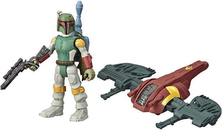 Star Wars Mission Fleet Gear Class Boba Fett Capture in the Clouds 2,5-Zoll-Skala