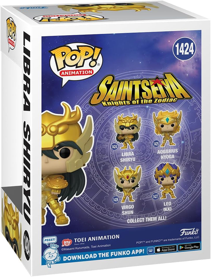 Funko POP! Animation: Saint Seiya – Gold Libra Dragon Shiryu – Vinyl zum Sammeln