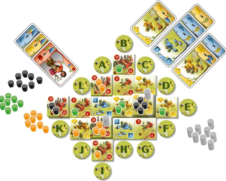 Perlenspiele | Ginkgopolis | Brettspiel | 1 bis 5 Spieler | Ab 10 Jahren | 45 Minuten