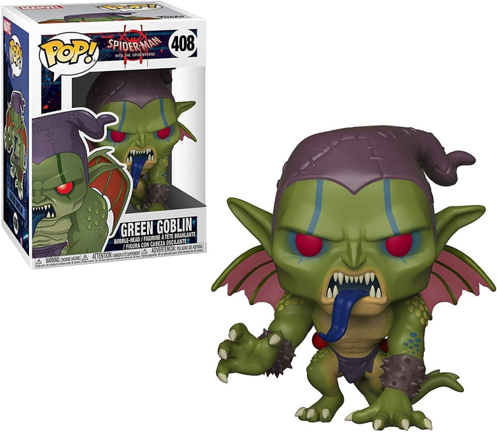 Spider-Man Into The Spider-Verse Funko Pop! Marvel Gigant 20 cm grüner Kobold