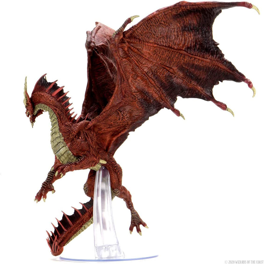 Wiz Kids | D&D Icons of the Realms: Adult Red Dragon Premium Figure | Miniature Game