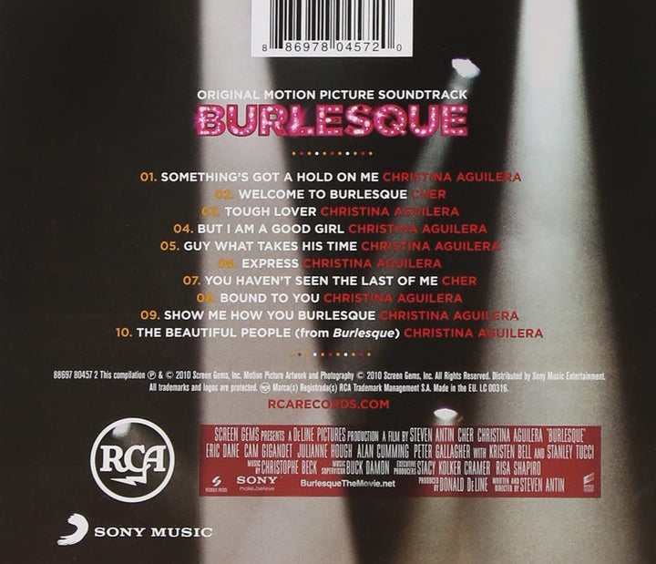 Burlesque - Christina Aguilera Cher [Audio CD]