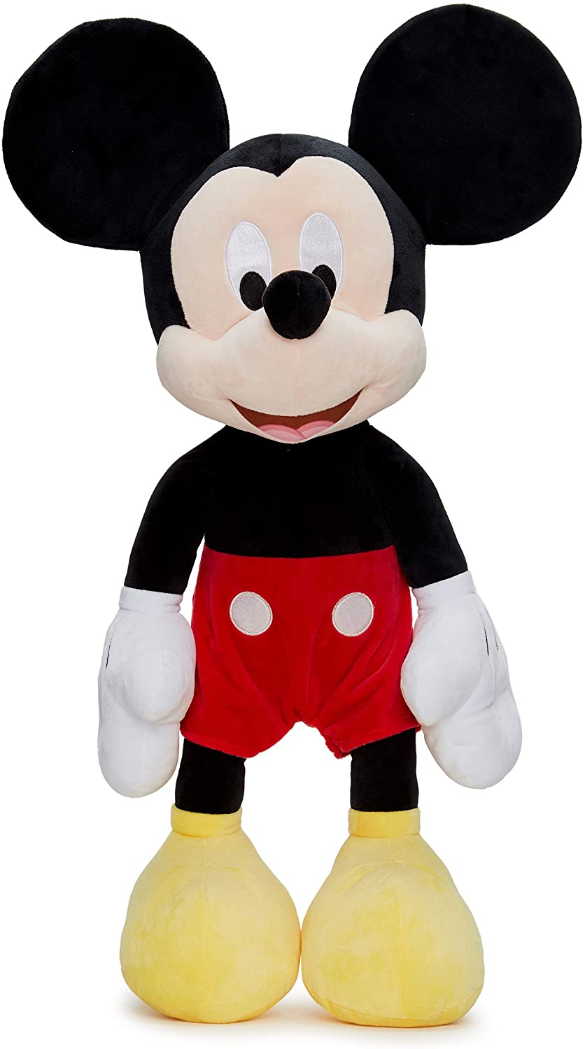 Simba 6315874868 Roadster Racers Disney Mickey Mouse Plush Figure, 61 cm