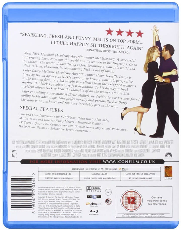 Was Frauen wollen – Liebesfilm/Komödie [Blu-ray]