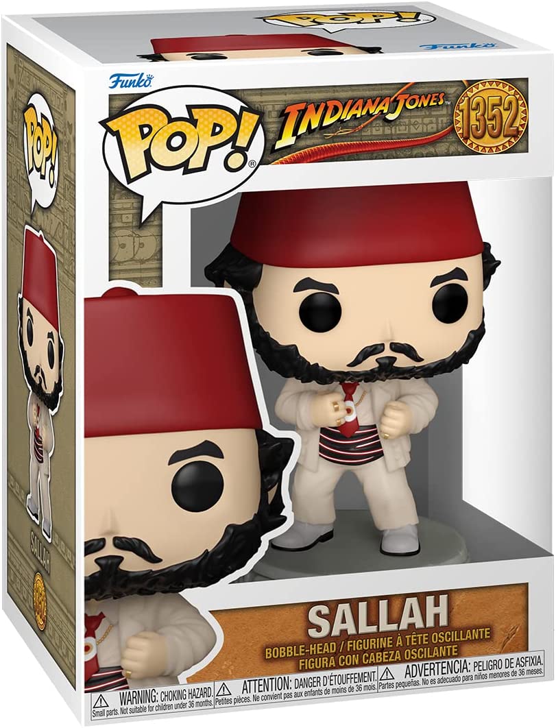 Indiana Jones – Raiders Of The Lost Ark – TLC – Sallah Funko 63988 Pop! Vinyl Nr. 1352