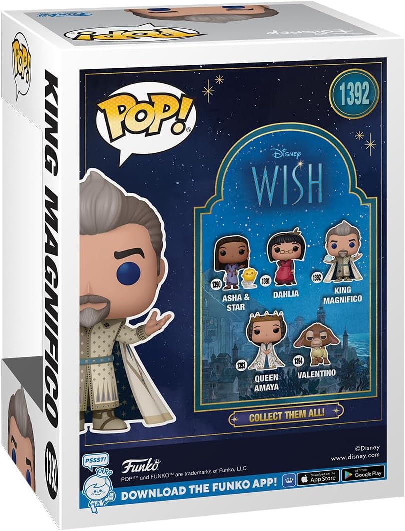 Funko POP! Vinyl: Disney Wish - King Magnifico - Collectable Vinyl Figure