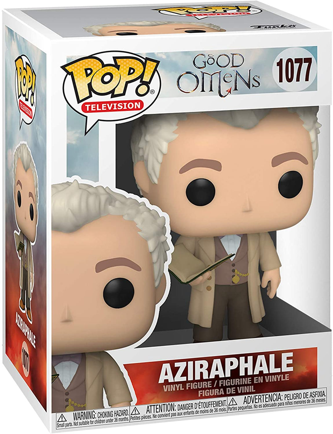 Bon présage Aziraphale Funko 49279 Pop! Vinyle #1077