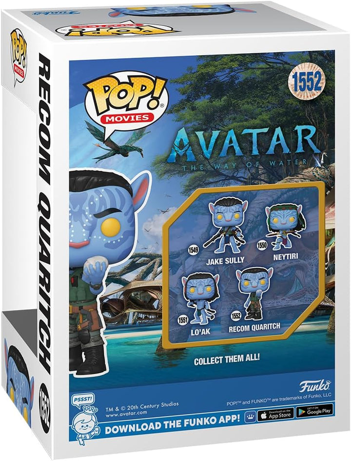 Funko POP! Movies: Avatar: The Way Of Water - Recom Quaritch - Collectable Vinyl Figure