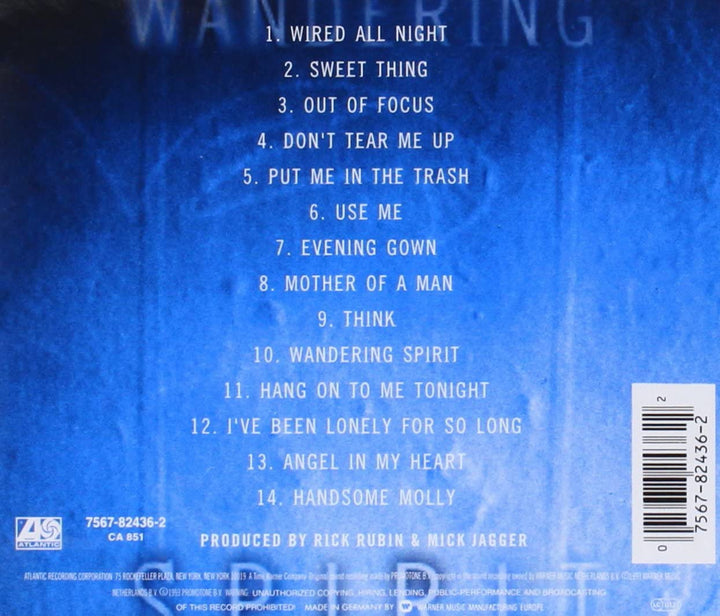 Mick Jagger – Wandering Spirit [Audio-CD]