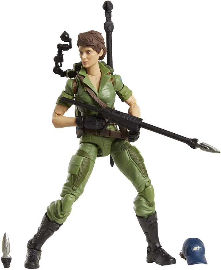 Hasbro G.I. Joe Classified Series Lady Jaye Action Figure 25 Collectible Premium Toy with Multiple Accessories 6-Inch Scale with Custom Package Art